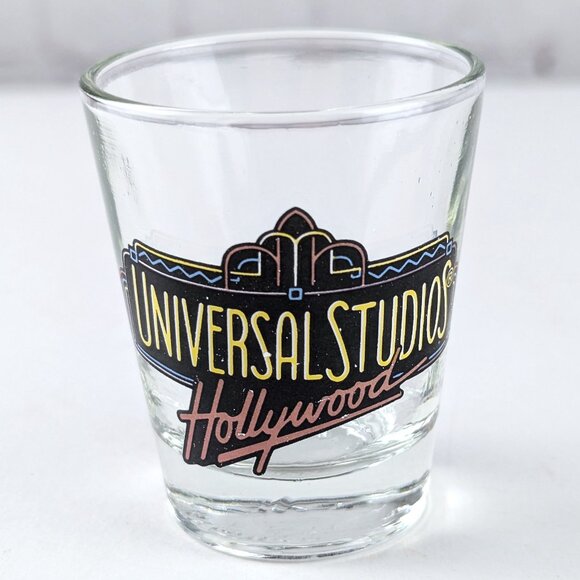 Vintage Universal Studios Hollywood Shot Glass - Picture 1 of 6
